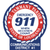 st tammany 911 comm district logo