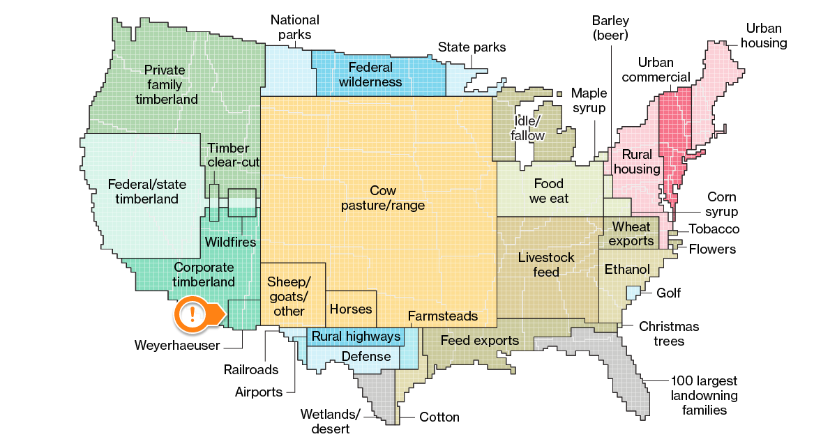 USA Land-use Map