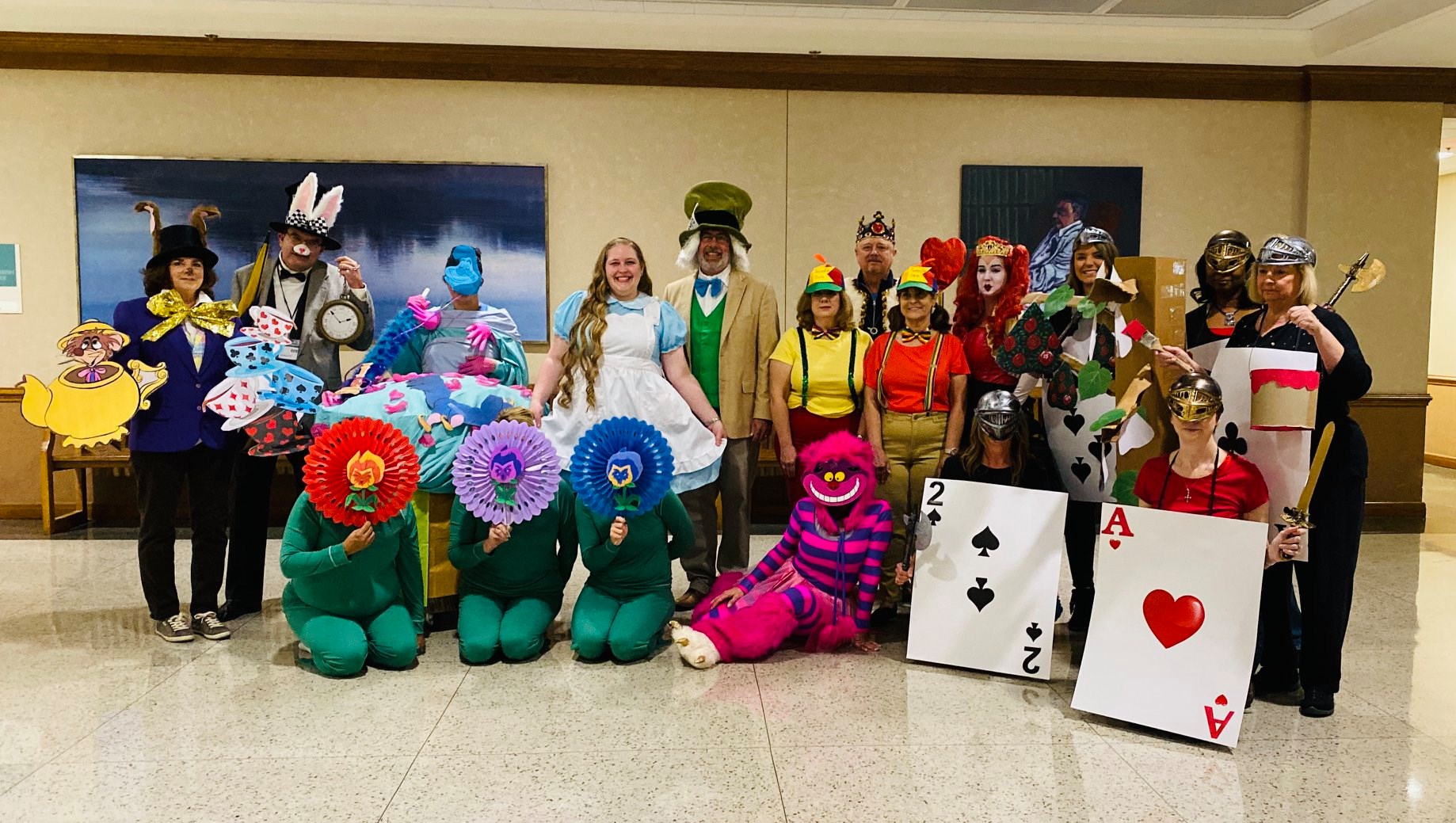wonderland group costume pictures