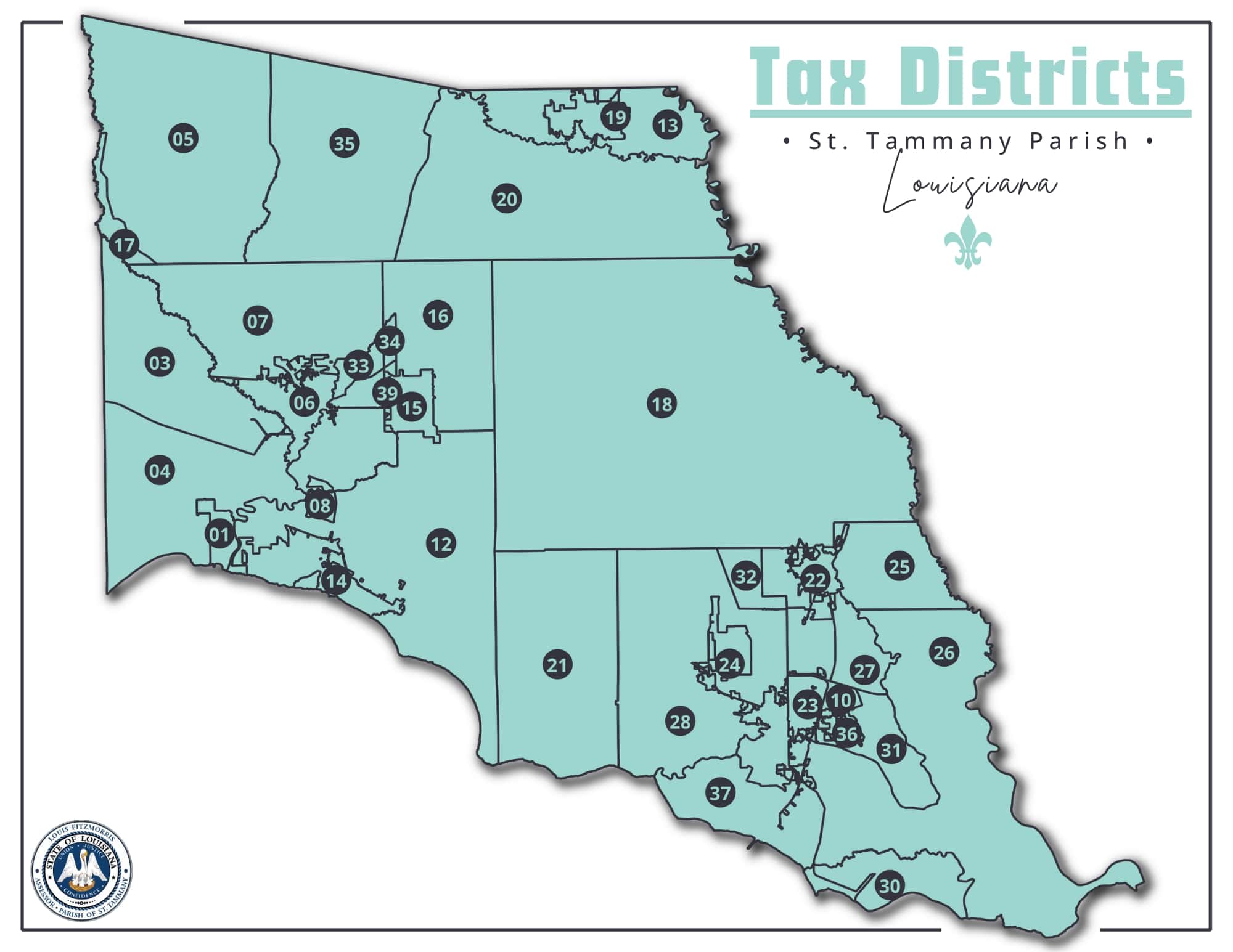 2024 stpaotaxdistricts St. Tammany Parish Assessor's Office