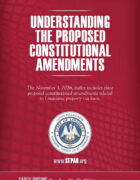 Constitutional Amendments 2026 pamphlet cover