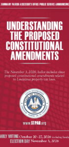Constitutional Amendments 2026 pamphlet cover
